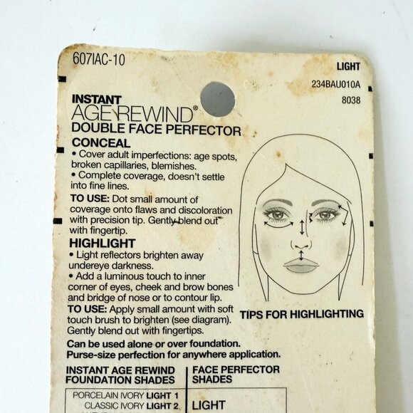 Maybelline Concealer Instant Age Rewind Double Face Perfector Light 710 Skintone - Picture 7 of 7